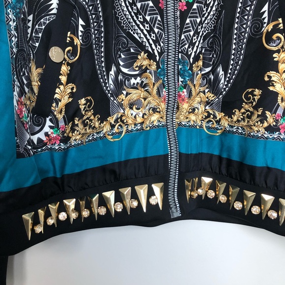 Versace jacket with embellishments nwot - Picture 2 of 7